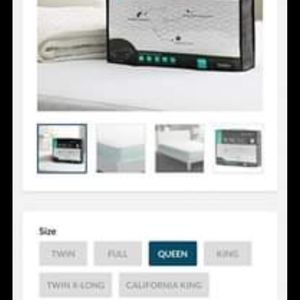 Cooling mattress pad